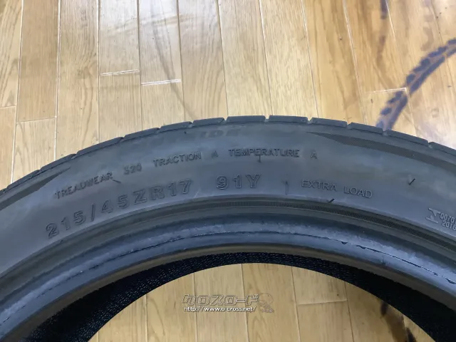 タイヤ (中古タイヤ)17インチ 215/45R17 ミネルバ 6〜7部山です!!