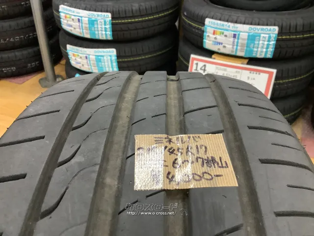 タイヤ (中古タイヤ)17インチ 215/45R17 ミネルバ 6〜7部山です!!