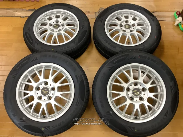 ホイール・タイヤ・エスホールド 15インチ 新品タイヤ４本セット