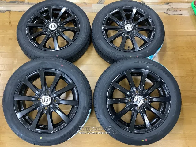 ホイール・タイヤ 中古社外ホイール メーカー不明 新品タイヤ4本セット‼︎