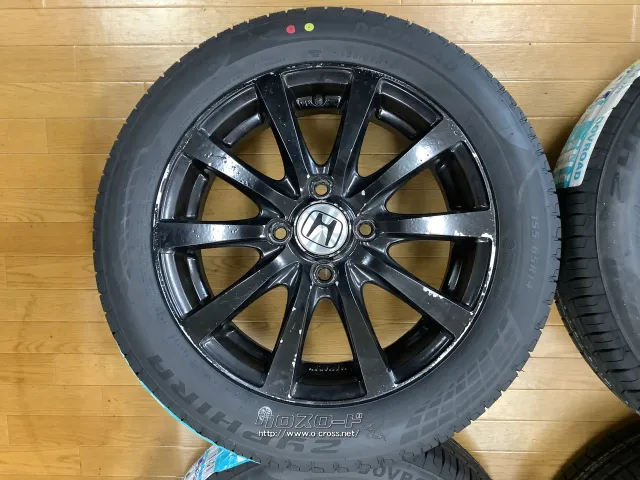 ホイール・タイヤ 中古社外ホイール メーカー不明 新品タイヤ4本セット‼︎