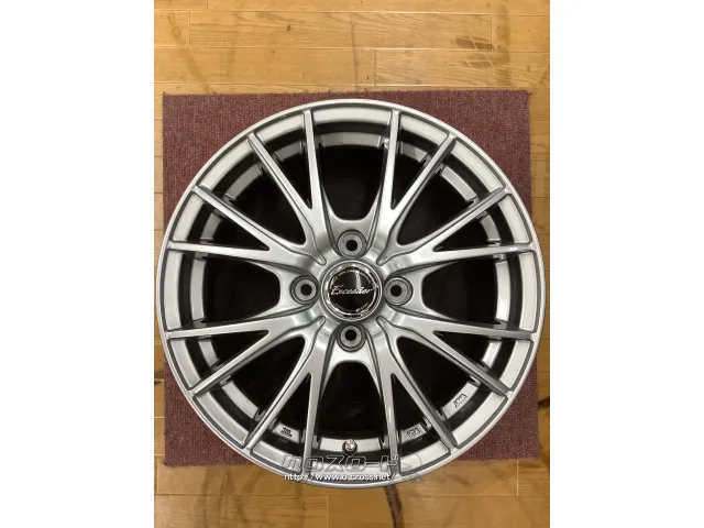 ホイール・タイヤ エクシーダーE05 Ⅱ (ダークシルバー) 15インチ 新品タイヤ4本セット!!