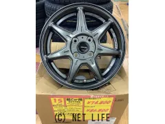 ホイール・タイヤ リヴァッツア VEX-7(ガンブラック) 15インチ 新品タイヤ4本セット!!