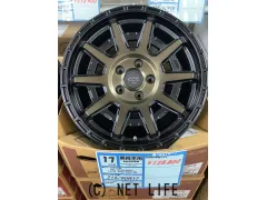 ホイール・タイヤ PPX D10X(B/P マットブロンズクリア) 17インチ 新品タイヤ4本セッ