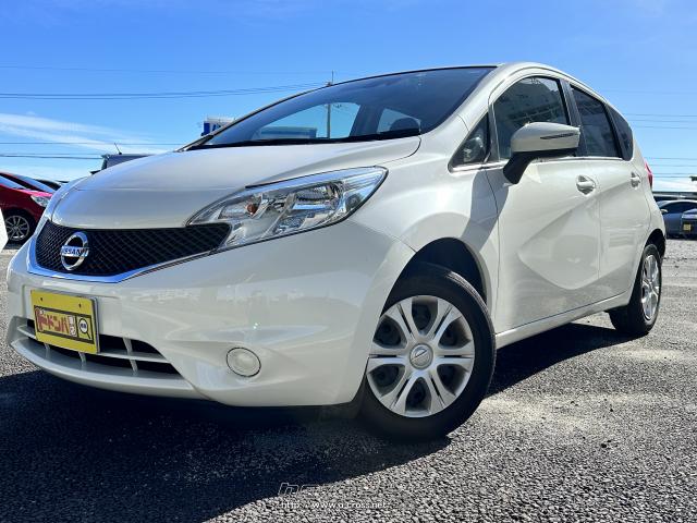 日産 ノート X・2015(H27)年式・ブリリアントホワイトパール・1200cc