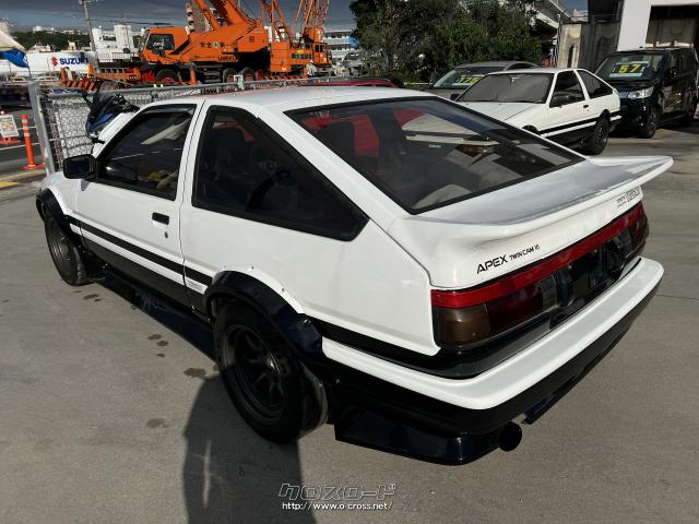 トヨタ スプリンタートレノ オーバーフェンダー ワタナベホイール