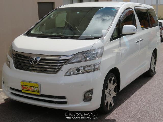 車検とオイル交換後納車になります。 トヨタ ヴェルファイア