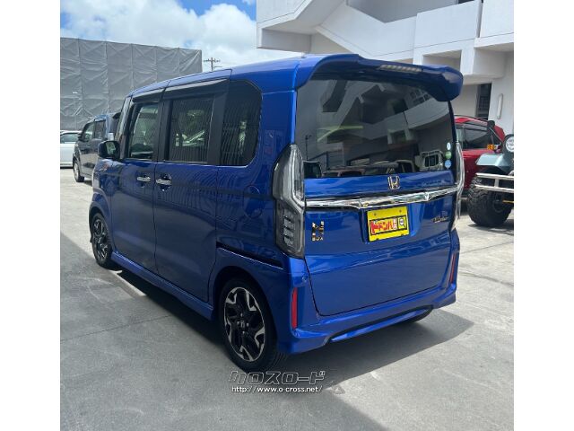 あお ホンダ N-BOX 660 G EX ターボ ホンダセンシング・2017(H29)年式