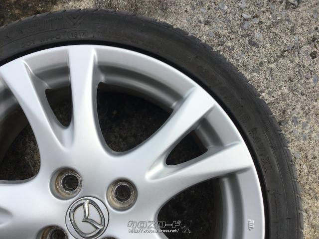 デミオスポルト　純正ホイール　タイヤセット　 激安 4本SET】デミオ DE系 スポルト 純正 アルミホイール [6.5J +50