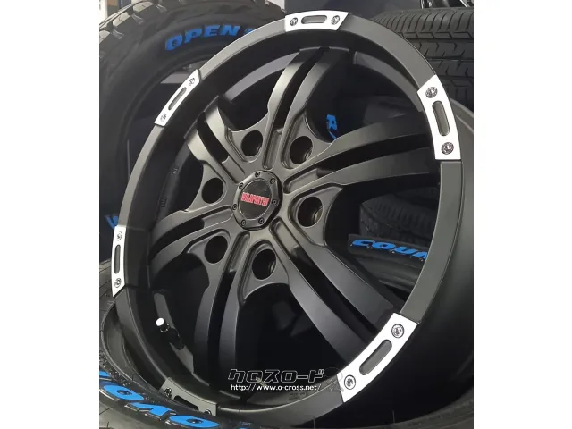 ホイール・タイヤ 16インチ ワイルドポーター クロスシックス 新品タイヤセット ハイエースに!