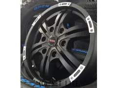 ホイール・タイヤ 16インチ　ワイルドポーター　クロスシックス　新品タイヤセット　ハイエースに!