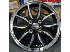 ホイール・タイヤ 14インチ N-BOXなど軽自動車全般 クリフクライム リボルバー3 新品タイヤ