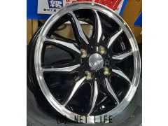 ホイール・タイヤ 14インチ　N-BOXなど軽自動車全般　クリフクライム　リボルバー3　新品タイヤ