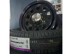 ホイール・タイヤ・15インチ デイトナ 新品ﾎｲｰﾙ＆ﾀｲﾔｾｯﾄ 取付全て込み