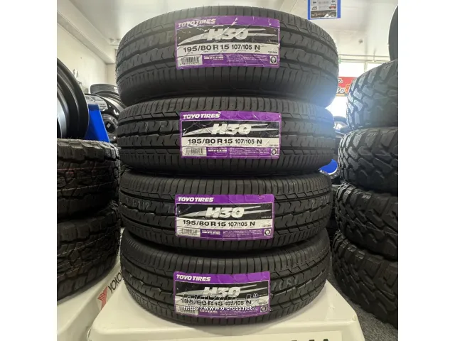 タイヤ・15インチ H30 195/80R15 1本から交換OK トーヨー ・1.95万円 