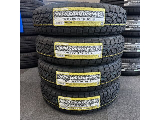 タイヤ 16インチ 新品 オープンカントリー A/T3 175/80R16