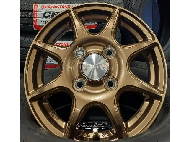 ホイール・タイヤ・12インチ ﾋｭｰﾏﾝﾗｲﾝ HS023 軽貨物用 新品タイヤ 
