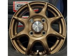 12インチタイヤセット ブリヂストン 604V 145/80R12 80/78N マッドバーン XR-800M 12