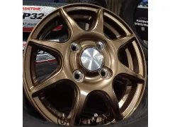 ホイール・タイヤ 12インチ ヒューマンライン HS023 軽貨物用 新品タイヤセット!