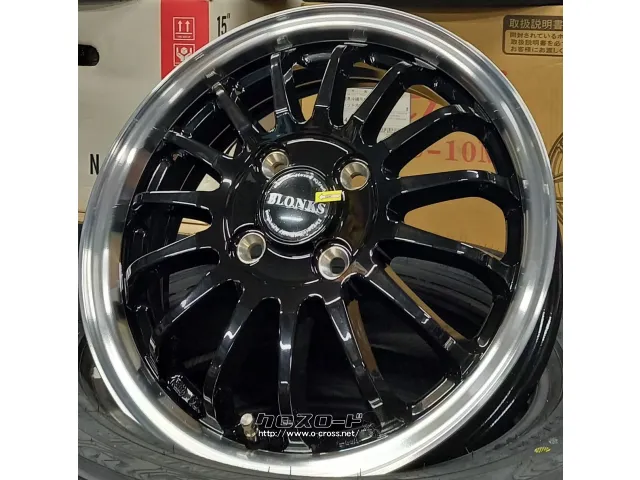 ホイール・タイヤ・14インチ ﾌﾞﾛﾝｸｽ TB-015F 新品ﾎｲｰﾙ＆ﾀｲﾔｾｯﾄ・5.98万 
