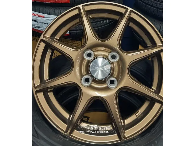 ホイール・タイヤ・14インチ ﾋｭｰﾏﾝﾗｲﾝ HS023 新品ﾎｲｰﾙ＆ﾀｲﾔｾｯﾄ・5.58 