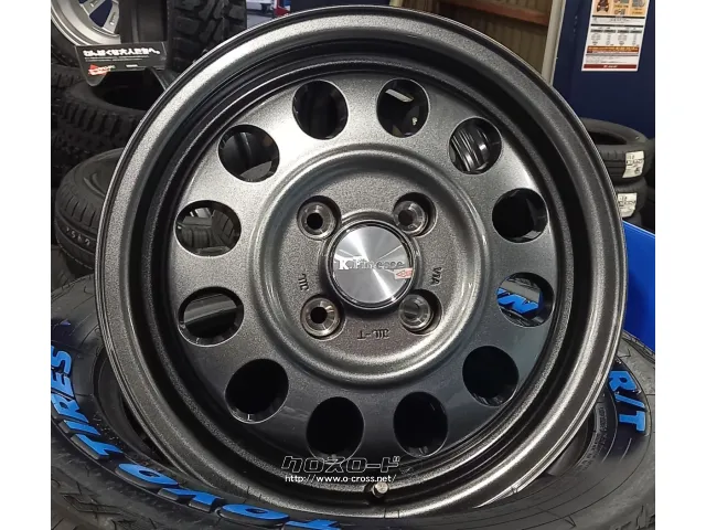 ホイール・タイヤ 12インチ K・フィネス D12 ☆選べる新品タイヤセット!