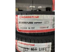 タイヤ 14インチ　ﾛｰﾄﾞｽﾄｰﾝ ﾕｰﾛﾋﾞｽﾞ HP02 155/65R14