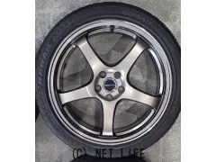 ホイール・タイヤ 18インチ　ｸﾛｽｽﾋﾟｰﾄﾞ・CR5　中古ﾎｲｰﾙ＆中古ﾀｲﾔｾｯﾄ