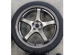 ホイール・タイヤ 18インチ クロススピード・CR5 中古ホイール&中古タイヤセット