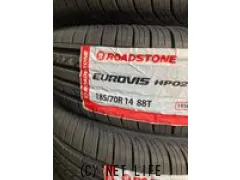 タイヤ 14インチ　ﾛｰﾄﾞｽﾄｰﾝ ﾕｰﾛﾋﾞｽﾞ HP02 185/70R14