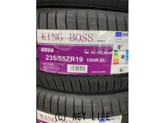タイヤ 19インチ キングボス G866 235/55R19 105W XL