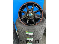 ホイール・タイヤ 15インチ　MID RMPﾚｰｼﾝｸﾞ R25 1550-1004H+45B