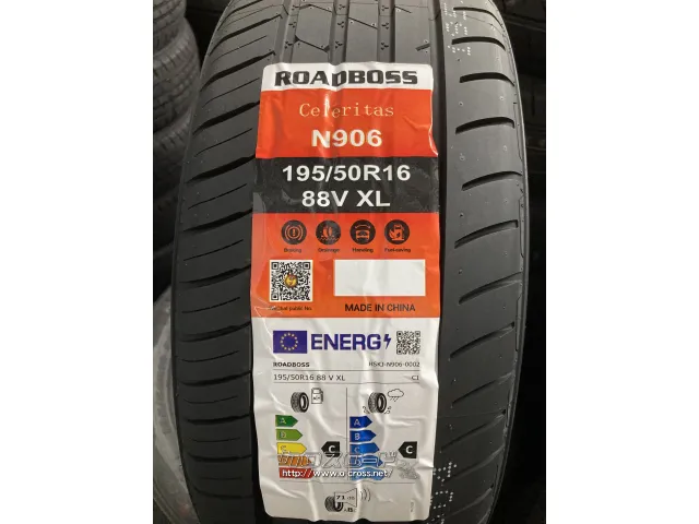 タイヤ 16インチ ロードボス N906 195/50R16 88V XL