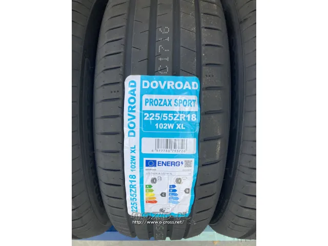 タイヤ 18インチ DOVROAD プロザックススポーツ 225/55R18 10