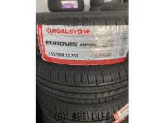 タイヤ 13インチ　ﾛｰﾄﾞｽﾄｰﾝ ﾕｰﾛﾋﾞｽﾞ HP02 155/70R13
