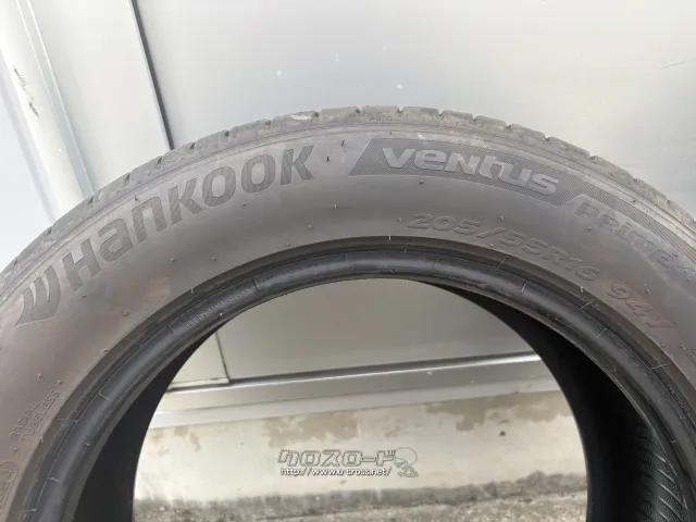 タイヤ 16インチ ハンコック Ventus prime4 205/55R16 中古