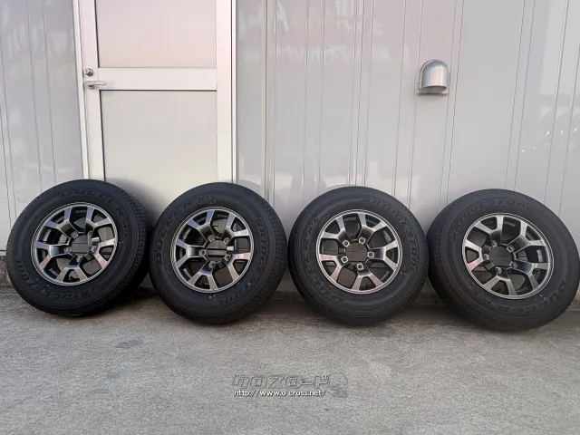 ホイール・タイヤ 15インチBSDUELER195/80R15ジムニー純正1555-1395H+5