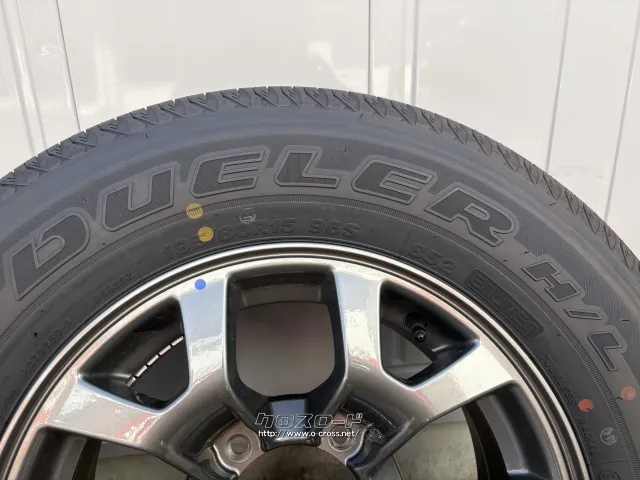ホイール・タイヤ 15インチBSDUELER195/80R15ジムニー純正1555-1395H+5
