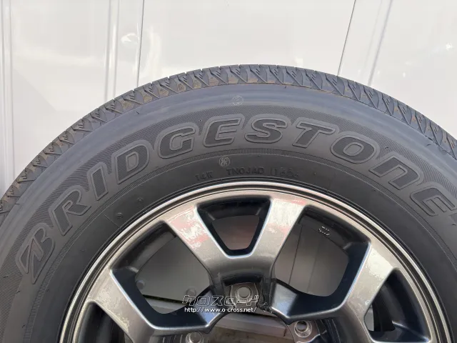 ホイール・タイヤ 15インチBSDUELER195/80R15ジムニー純正1555-1395H+5