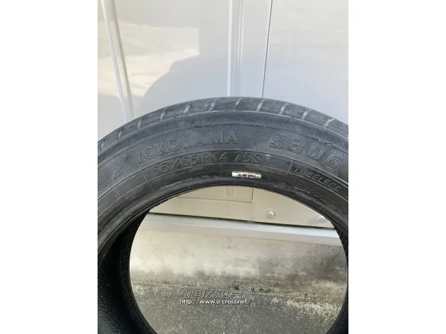 タイヤ 14インチ ヨコハマ S306 155/65R14 中古