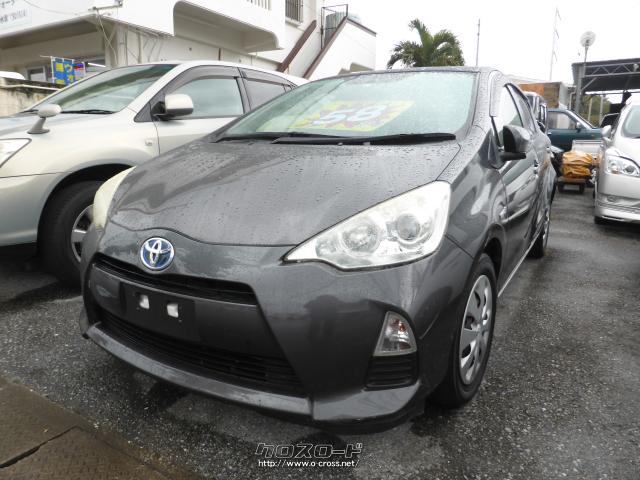 トヨタ アクア S・2012(H24)年式・グレー・One Stage auto・12.8万km