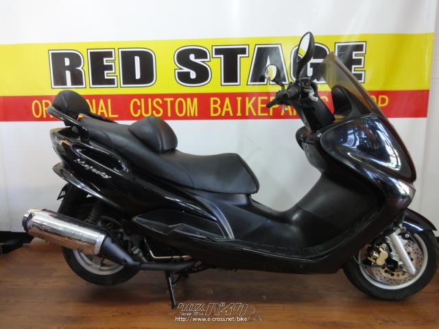 ヤマハ マジェスティ125・ブラック・125cc・RED STAGE・14,781km・保証