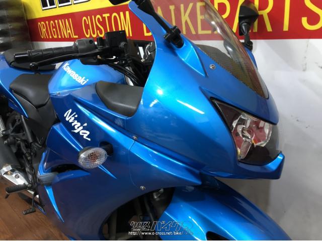 カワサキ ニンジャ250・ブルーメタリック・250cc・RED STAGE・29,068km