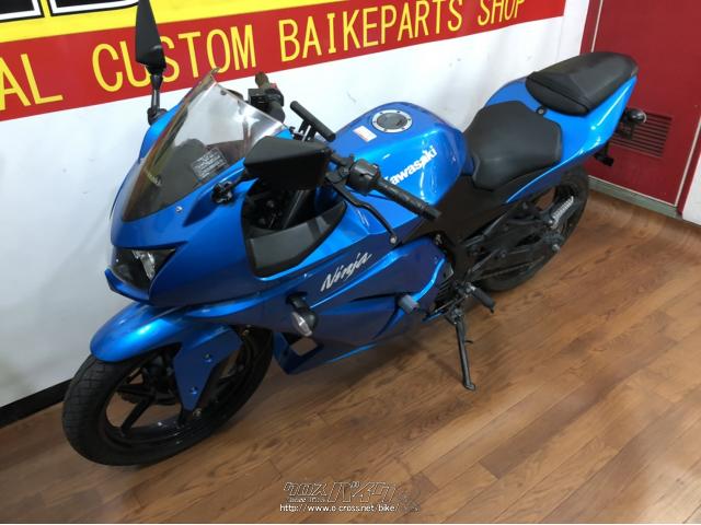 カワサキ ニンジャ250・ブルーメタリック・250cc・RED STAGE・29,068km