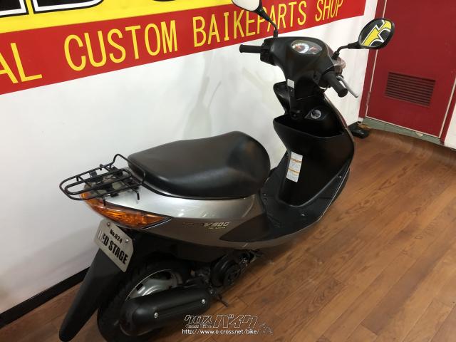 スズキ アドレスV50・ガンメタ・50cc・RED STAGE・12,412km・保証付・1