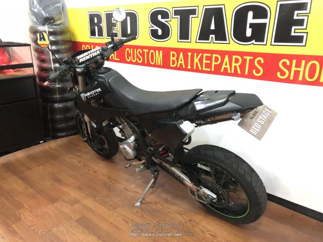 カワサキ D-トラッカー X 250・BK・250cc・RED STAGE・16,435km・保証