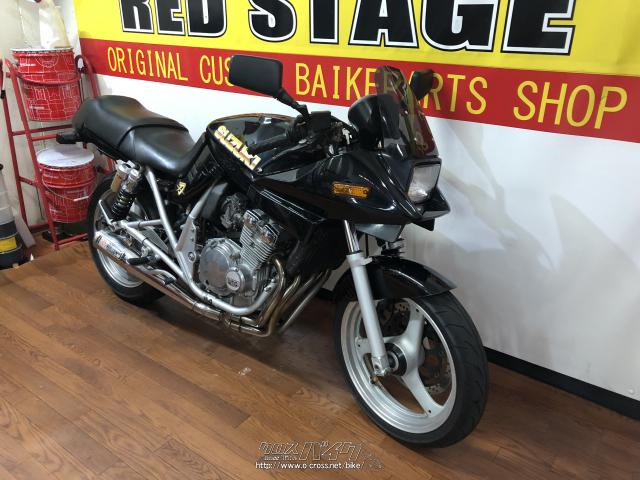 スズキ GSXカタナ250 S・黒・250cc・RED STAGE・29,609km・保証無