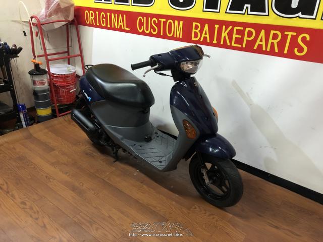 スズキ レッツ4・ネイビー・49cc・RED STAGE・5,000km・保証付・1ヶ月