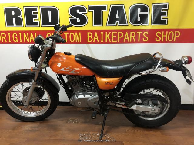 スズキ バンバン200・黄色・200cc・RED STAGE・24,200km・保証無 (2022