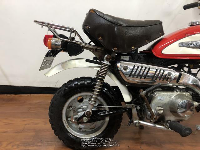 ホンダ モンキー 50・赤・50cc・RED STAGE・6,853km・保証付・1ヶ月